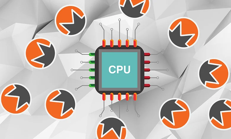 استخراج مونرو با cpu